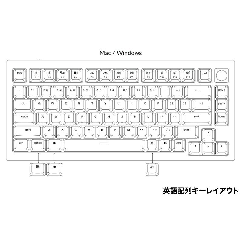Keychron Q1 V2 QMK カーボンブラック Mac英語配列 有線 茶軸 81キー RGBライト カスタムメカニカルキーボード ノブバージョン ネコポス不可 :506354:キットカットヤフー店 - 通販 - Yahoo!ショッピング Keychron Q1 V2 QMK カーボンブラック Mac英語配列 有線 茶軸 81キー RGBライト カスタムメカニカルキーボード ノブバージョン ネコポス不可 :506354:キットカットヤフー店 - 通販 - Yahoo!ショッピング