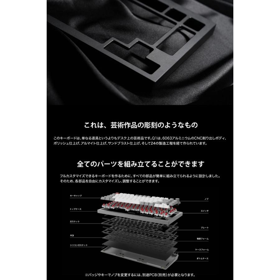 Keychron Q1 V2 QMK シルバーグレー Mac英語配列 有線 テンキーレス ベアボーン スイッチ キーキャップなし RGBライト ノブバージョン ネコポス不可 :506942:キットカットヤフー店 - 通販 - Yahoo!ショッピング Keychron Q1 V2 QMK シルバーグレー Mac英語配列 有線 テンキーレス ベアボーン スイッチ キーキャップなし RGBライト ノブバージョン ネコポス不可 :506942:キットカットヤフー店 - 通販 - Yahoo!ショッピング