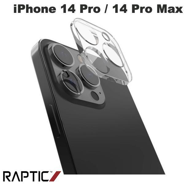 RAPTIC ラプティック iPhone 14 Pro / 14 Pro Max Glass カメラレンズカバー Clear RT_INUSPBGGL_CL | RAPTIC