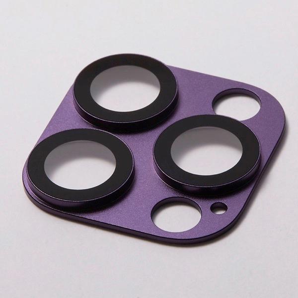 Deff ディーフ iPhone 14 Pro / 14 Pro Max HYBRID CAMERA LENS COVER パープル DG