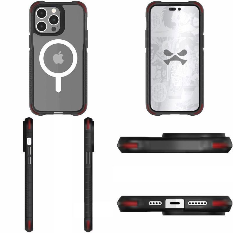 GHOSTEK ゴーステック iPhone 14 Pro Covert MagSafe対応 抗菌 クリア