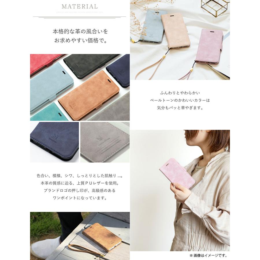 NATURAL design ナチュラルデザイン iPhone 14 Plus 手帳型ケース ストラップ付 STYLE NATURAL ライラック IP22-67-VS11 ネコポス送料無料｜ec-kitcut｜03