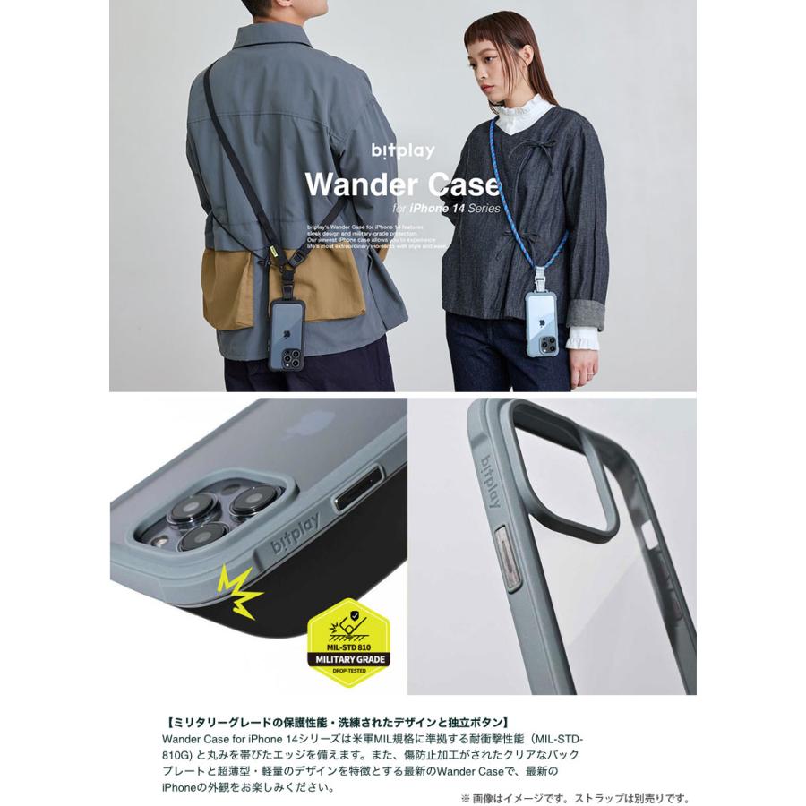 bitplay ビットプレイ iPhone 14 Pro Wander Case カーキグリーン CE-14P-KGN-PK-01 ネコポス送料無料｜ec-kitcut｜02