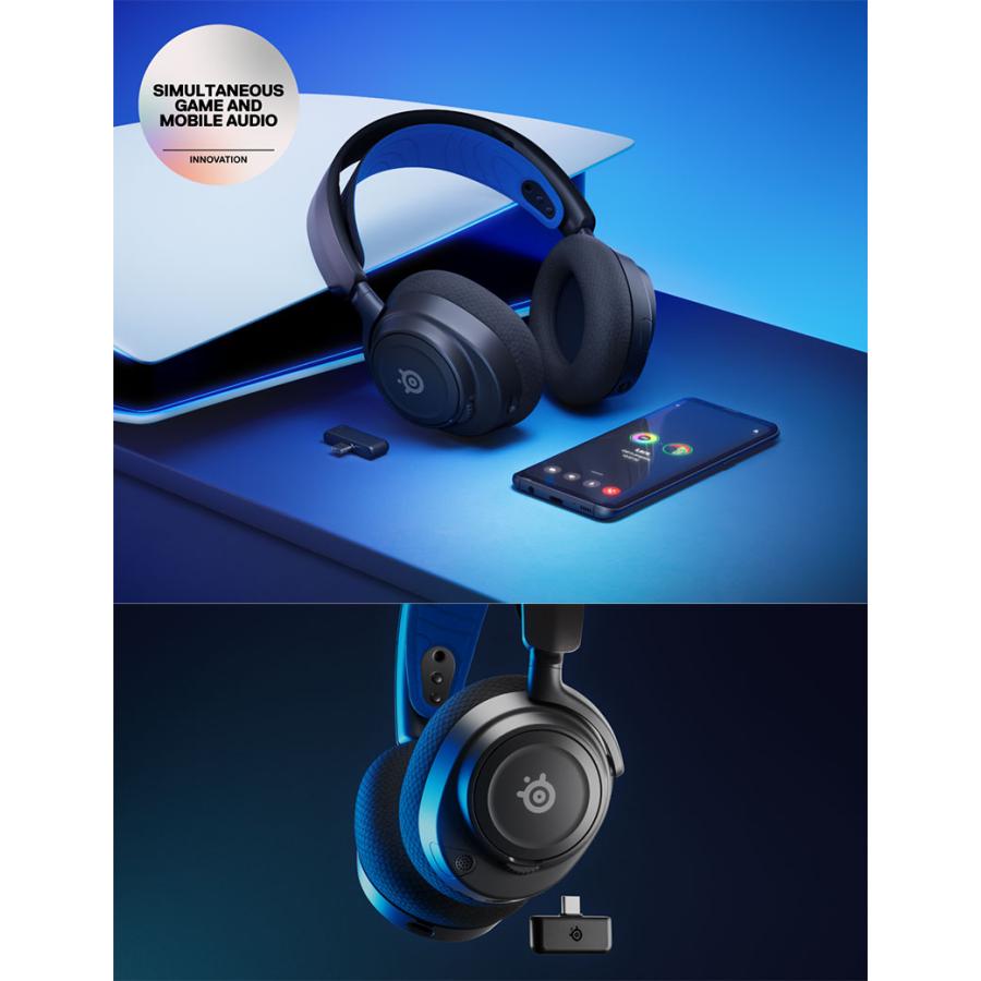 SteelSeries Arctis Nova 7P Wireless 有線 / 2.4GHz Bluetooth