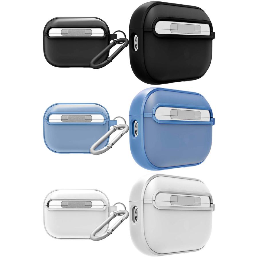 LAUT ラウト AirPods Pro 第2世代 HUEX PROTECT カラビナ付き OCEAN