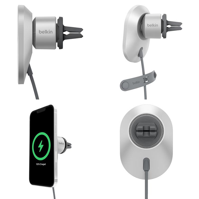 Belkin（ベルキン） 充電器 ワイヤレス 車載 MagSafe認証 15W