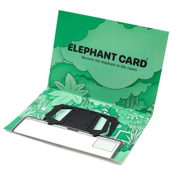 Elephant Card エレファントカード MacBook用 iPhone 連係カメラマウントブラック EL-V1-BLK | ブランド登録なし