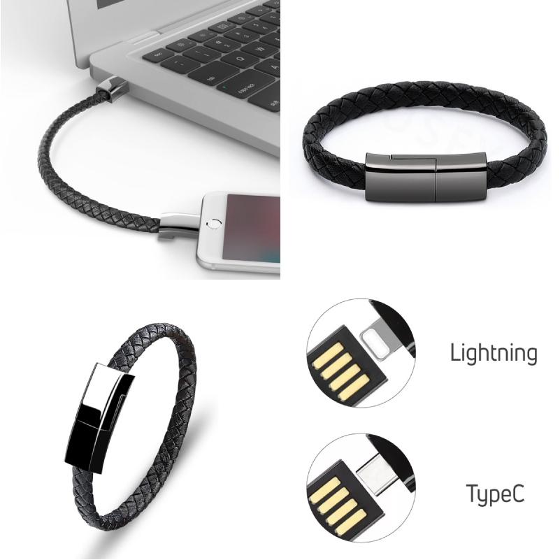 Gloture グローチャー GeeBracelet USBC ブレスレット型 USB A TypeC 充電ケーブル