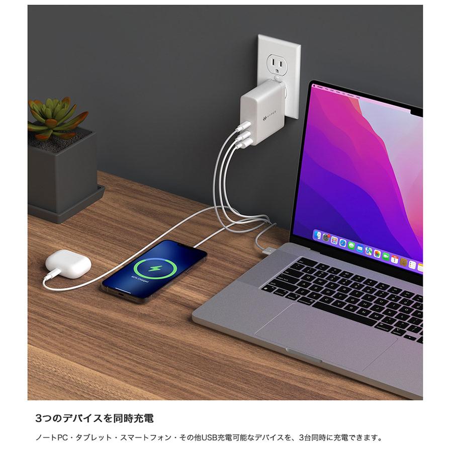 HYPER HYPER++ ハイパー HyperJuice 140W 電源アダプタ USB Type-C PD