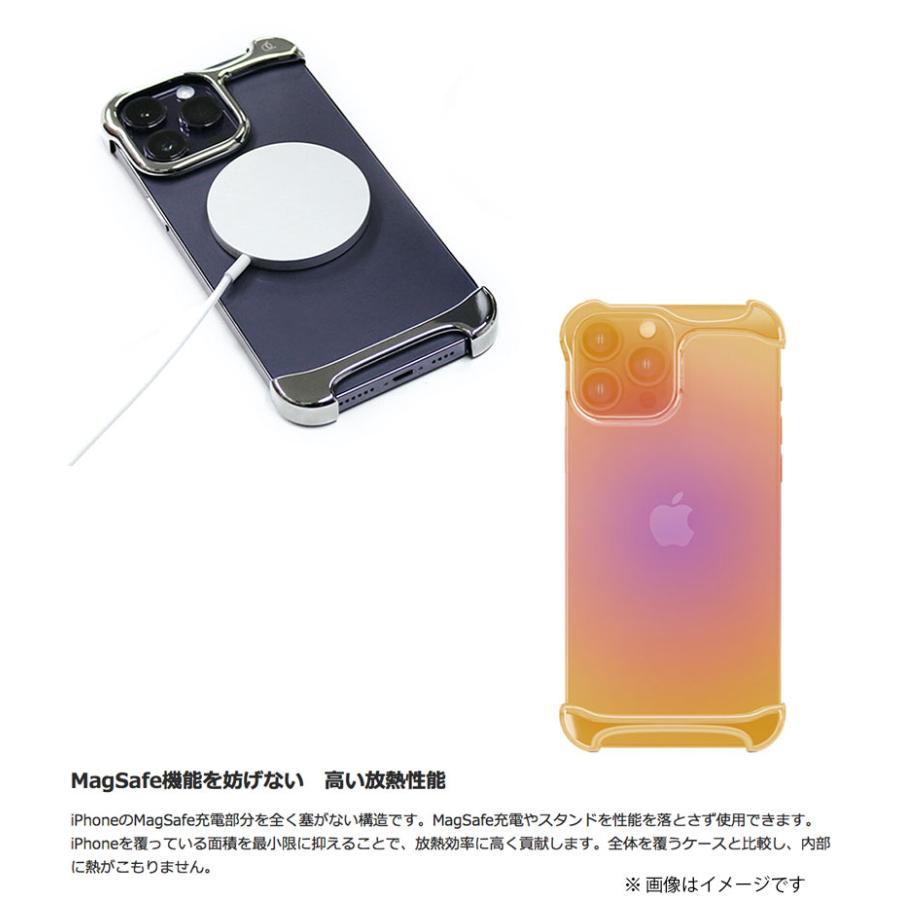 Arc アーク iPhone 14 Pro Max Arc Pulse アルミ・ミラーシルバー AC25055i14PM ネコポス不可｜ec-kitcut｜05