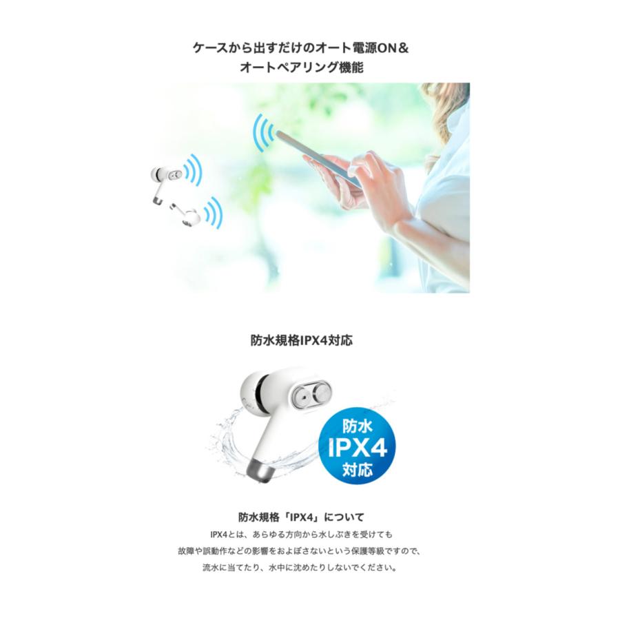 GREEN HOUSE（グリーンハウス） GH-TWSP 完全ワイヤレスステレオ