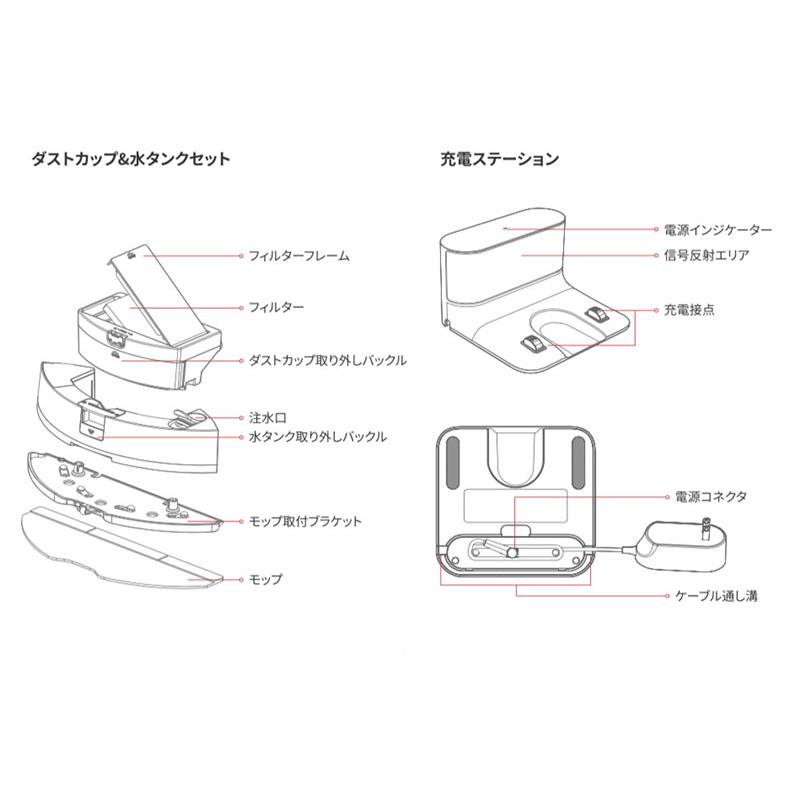 SwitchBot スイッチボット ロボット掃除機 S1 W3011001 ネコポス不可｜ec-kitcut｜06