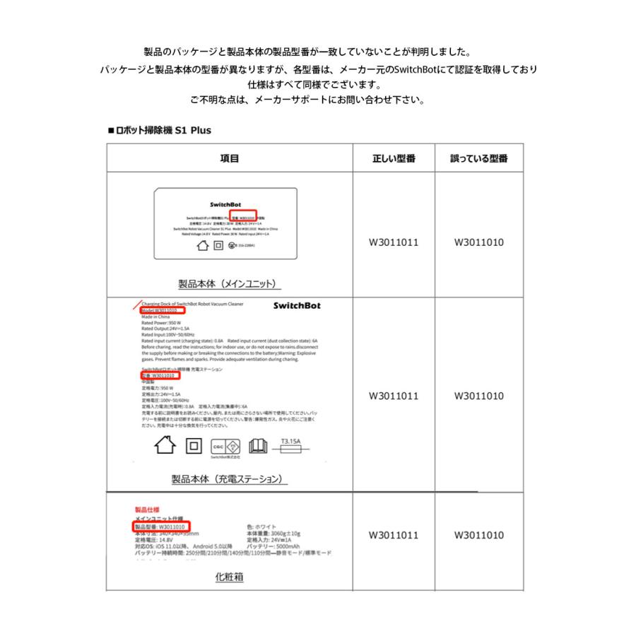 SwitchBot S1 Plus スイッチボット ロボット掃除機 W3011011 SwitchBot S1 Plus スイッチボット ロボット掃除機 W3011011