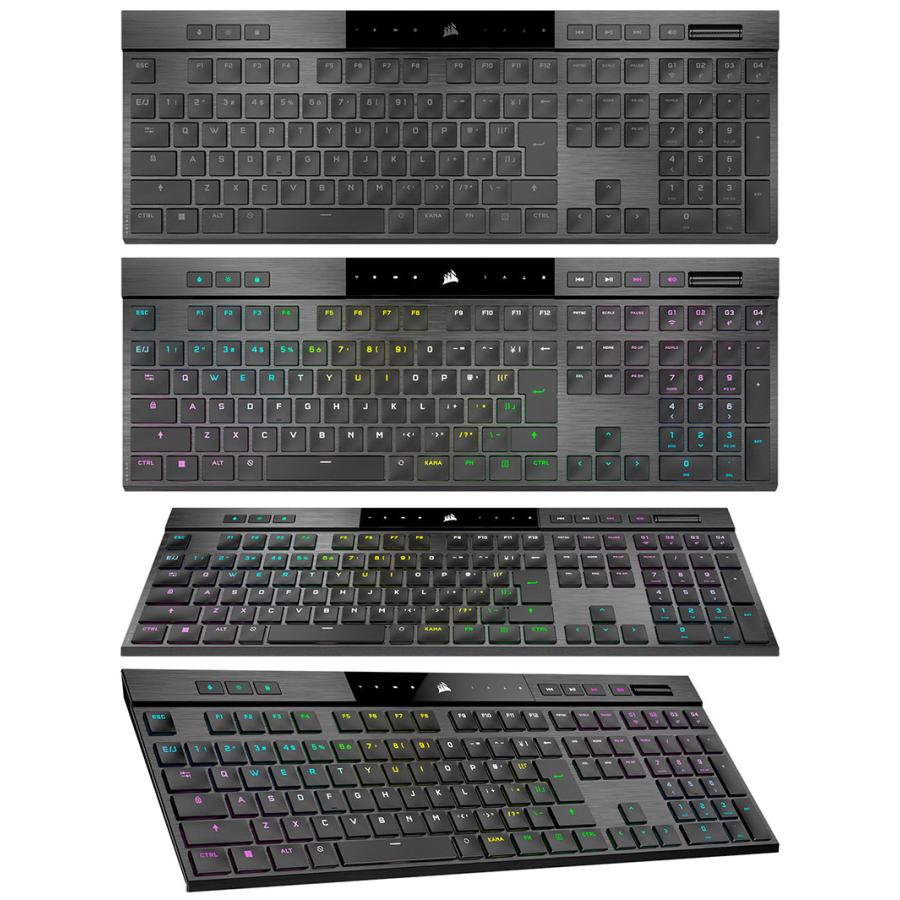 CORSAIR Corsair K100 AIR WIRELESS 日本語配列 CH-913A01U-JP1 CORSAIR Corsair K100 AIR WIRELESS 日本語配列 CH-913A01U-JP1