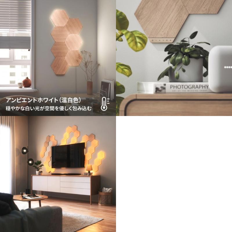 Nanoleaf Elements ヘキサゴン 拡張パック 3枚入り NL52-E