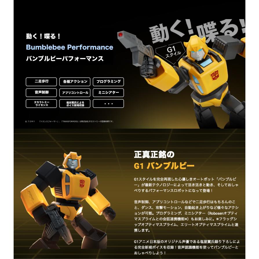 ROBOSEN Bamblebee Performance バンブルビー パフォーマンス ホビー
