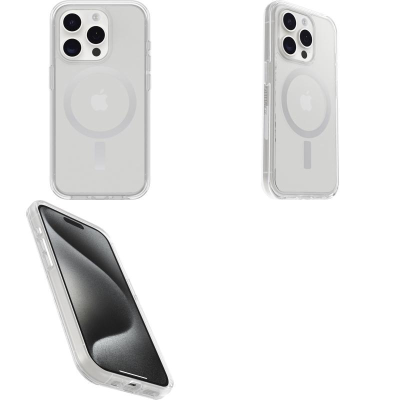 OtterBox オッターボックス iPhone 15 Pro SYMMETRY シンメトリー 耐衝撃 抗菌 MagSafe対応 Clear 77-93026 ネコポス送料無料｜ec-kitcut｜03