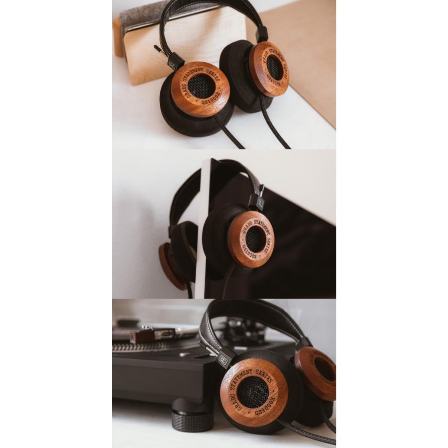 GRADO グラド GS1000x Balanced マホガニー / イペー材 ハイブリッドハウジング 有線ヘッドホン XLRバランス端子モデルの画像