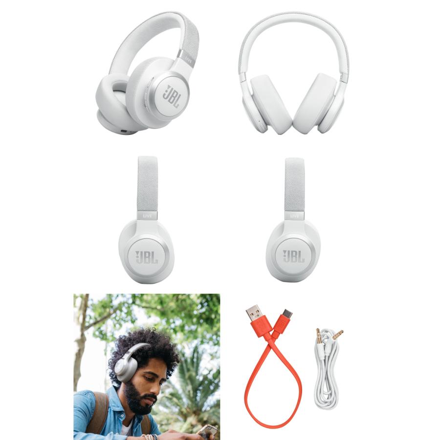 JBL（ジェイビーエル） JBL LIVE770NC JBLLIVE770NCWHT ハイブリッド