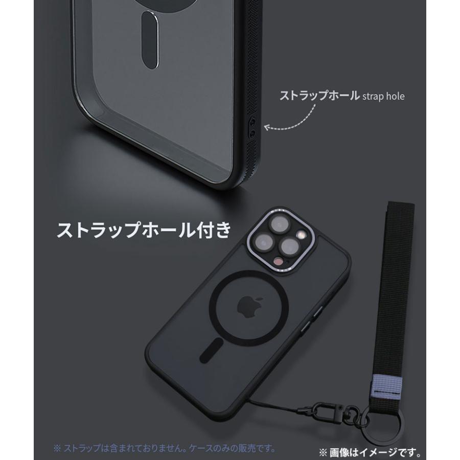 miak ミアック iPhone 15 Pro レンズガード一体型 MagSafe対応 クリアケース ピンク MA52202i15PR ネコポス送料無料｜ec-kitcut｜11