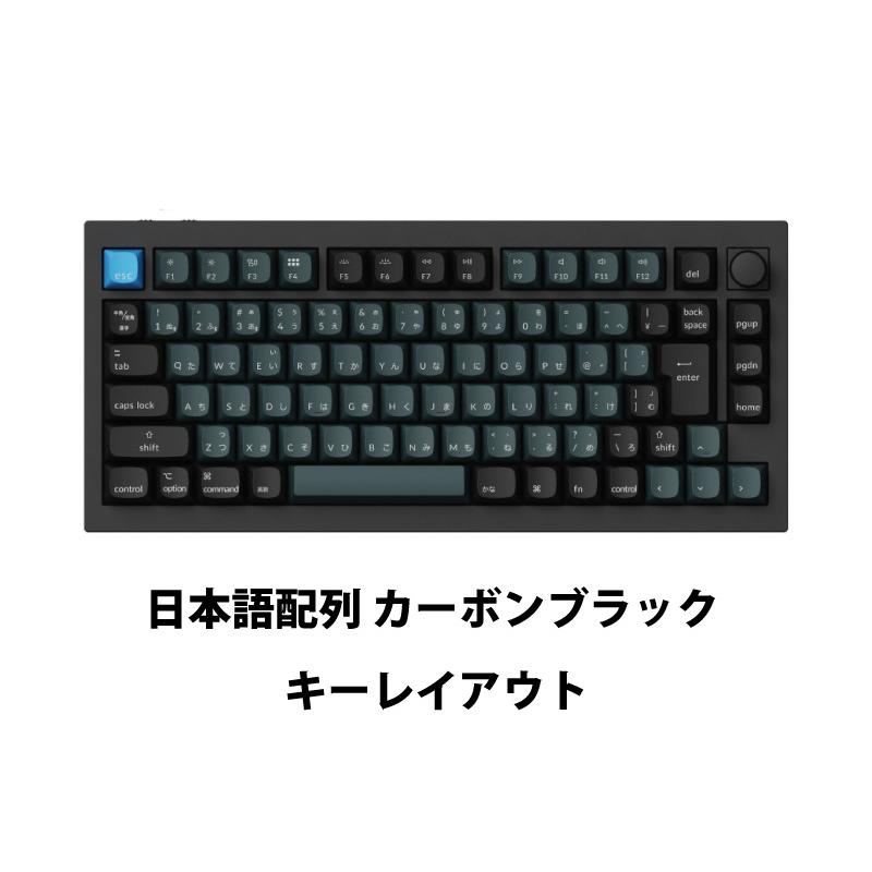 Keychron Q1 Pro カーボンブラック Mac日本語配列 Keychron K Pro 赤軸 