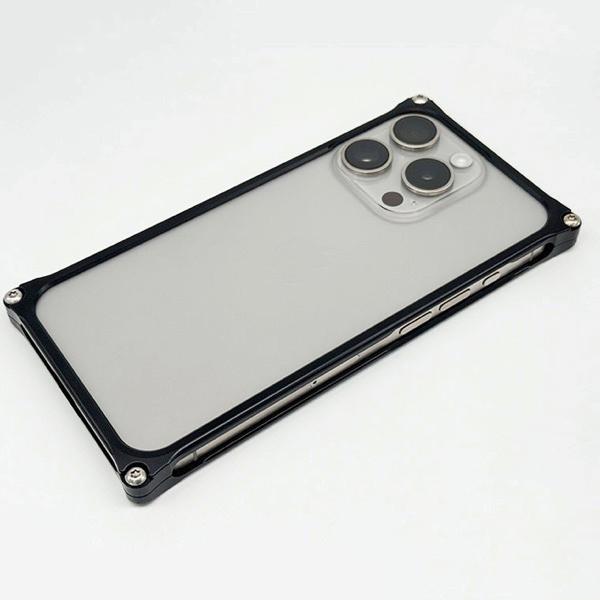 GILD design ギルドデザイン iPhone 15 Pro ソリッドバンパー ブラック GI-437B | GILD design