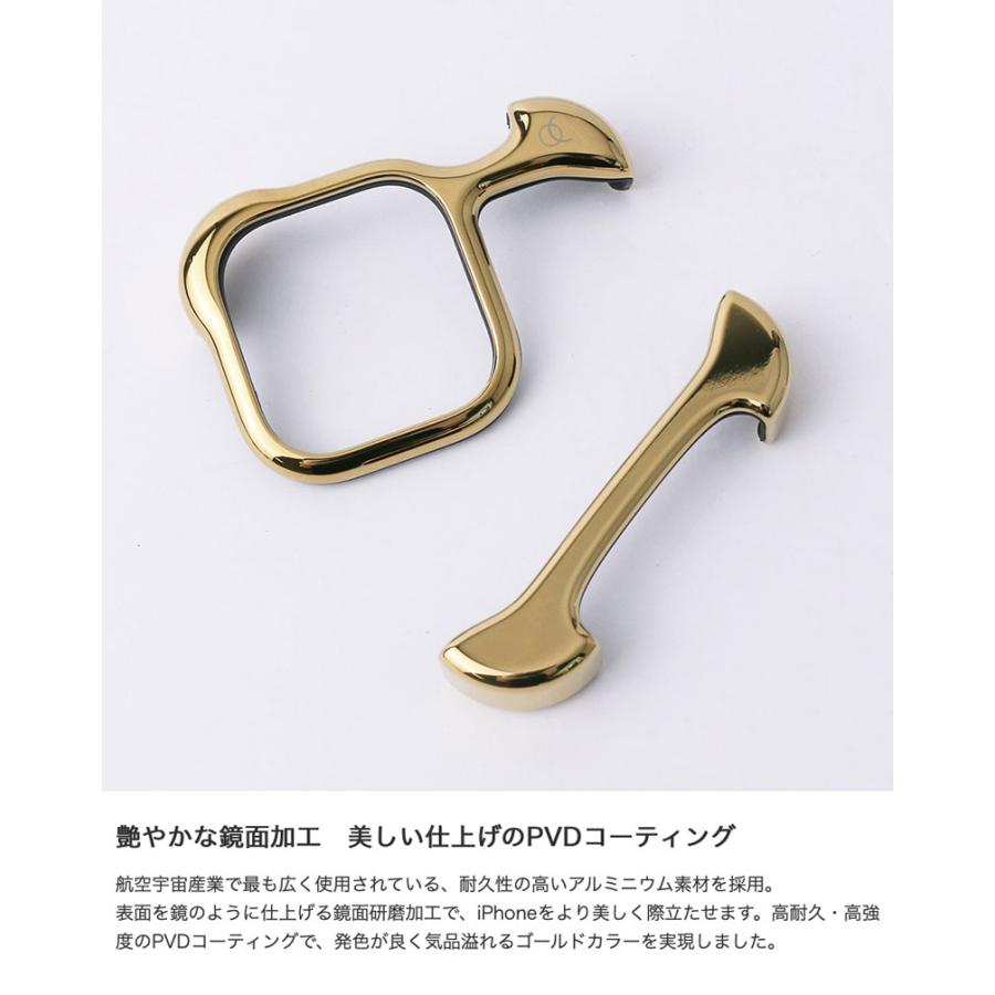Arc アーク iPhone 15 Pro Arc Pulse アルミバンパー ミラーゴールド