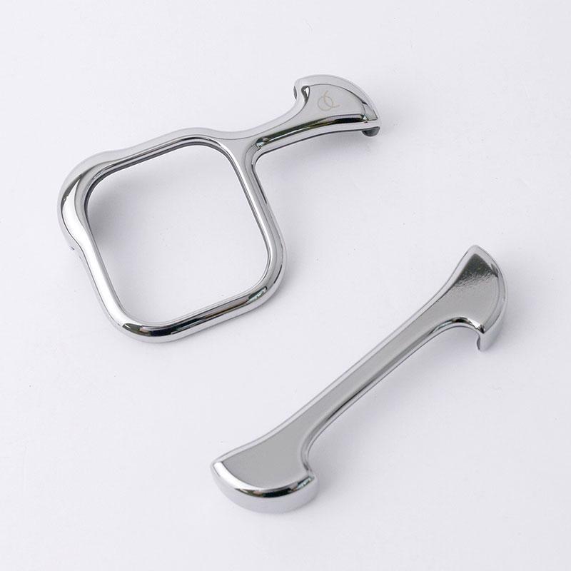 Arc アーク iPhone 15 Pro Max Pulse アルミバンパー ミラーシルバー