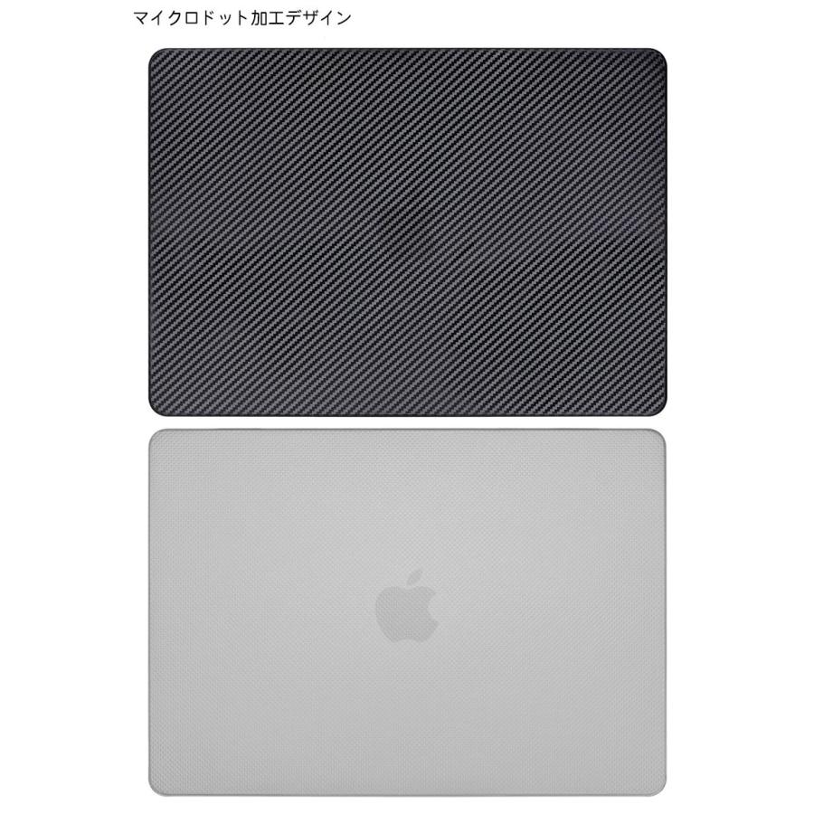 SwitchEasy スイッチイージー MacBook Air 13インチ M3 2024 / M2 2022 Touch Transparent White SE_M21CSPCT2_TH ネコポス不可｜ec-kitcut｜04