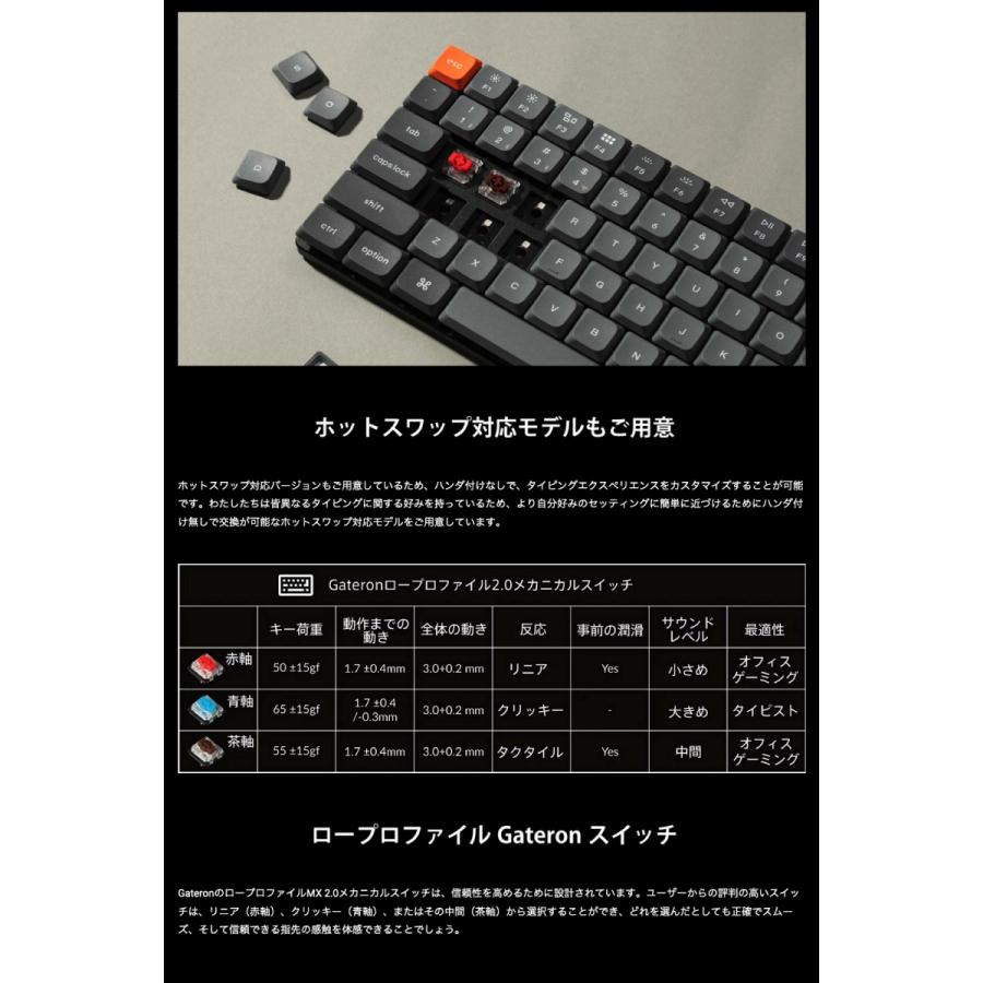 Keychron（キークロン） Keychron K3 Max QMK/VIA Mac英語配列 ホット