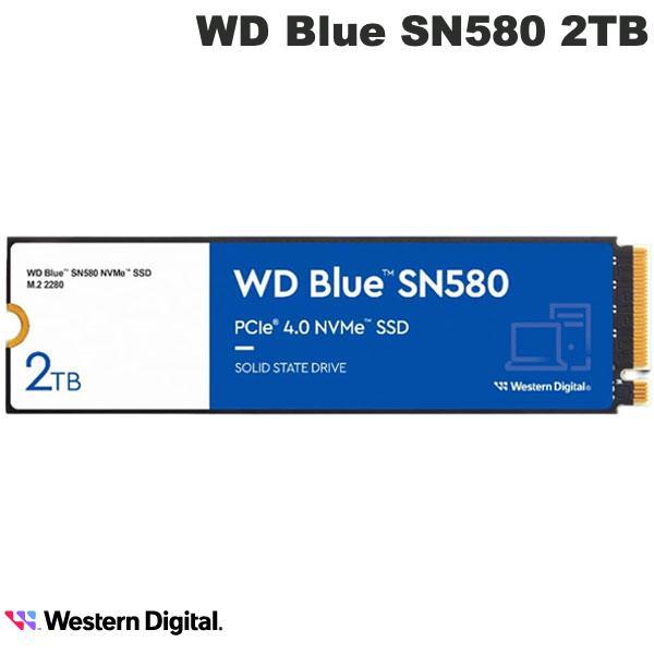 Western Digital（ウエスタンデジタル） 2TB WD Blue SN580 NVMe SSD M