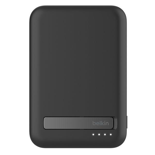 BELKIN ベルキン BoostCharge Pro Qi2 モバイルバッテリー 10000mAh 15W + スタンド PD対応 ブラック BPD008btBK | Belkin