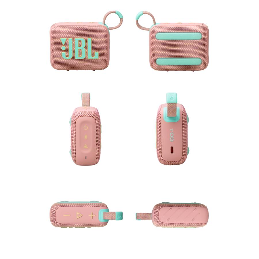 JBL GO 4 防水防塵 IP67 ワイヤレス コンパクト スピーカー Swash Pink JBLGO4PINK ネコポス不可｜ec-kitcut｜02