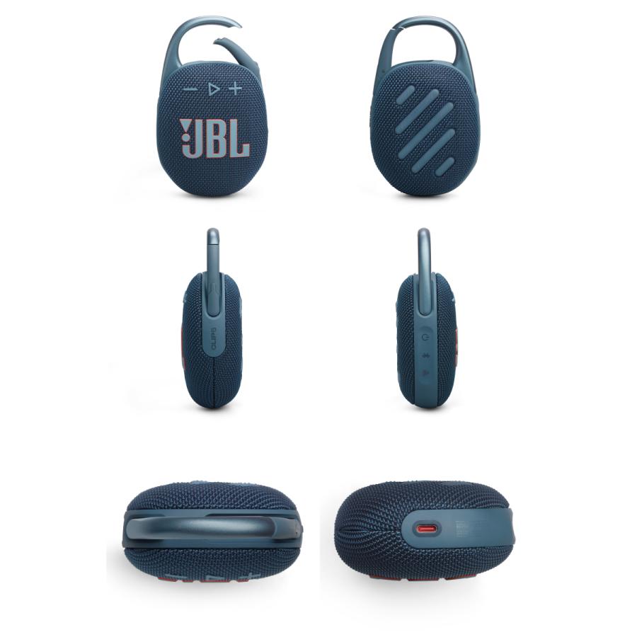 JBL CLIP 5 防水防塵 IP67 カラビナ付き ワイヤレス スピーカー Blue