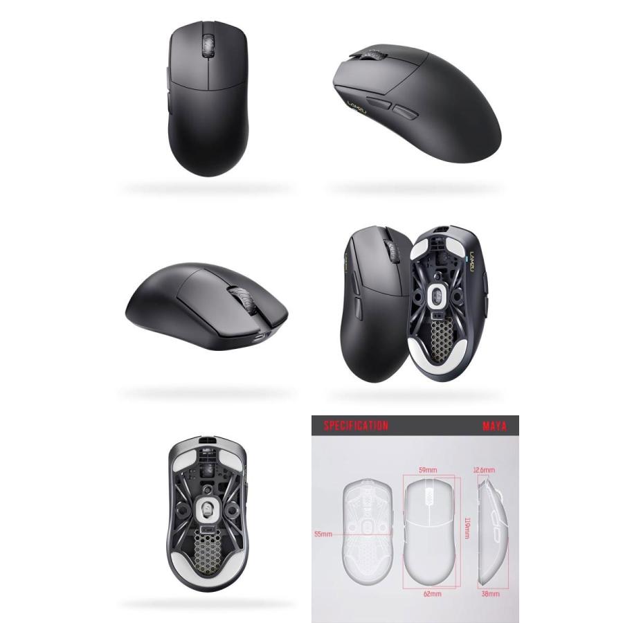 LAMZU ラムズ Maya 4K Compatible 左右対称 1000Hz対応 超軽量 