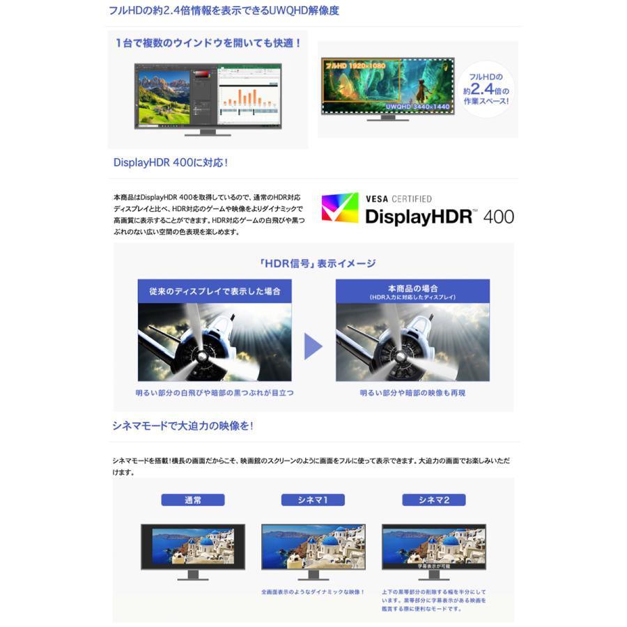 I-O DATA（アイ・オー・データ機器） IO Data アイオデータ 34型