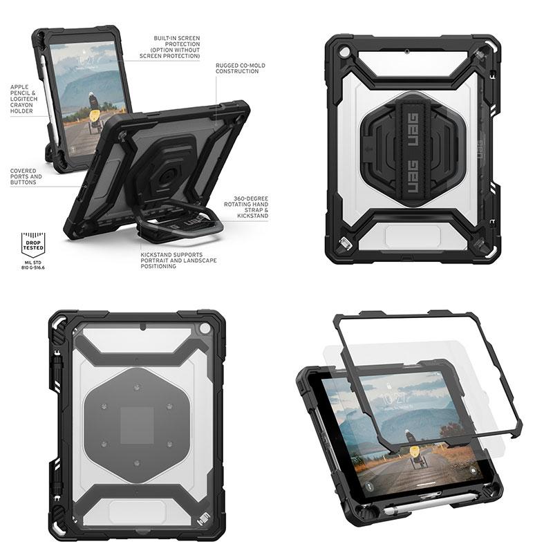 UAG ユーエージー iPad 9th / 8th / 7th PLASMAケース アイス/ブラック UAG-IPD9-T-IC/BK | URBAN ARMOR GEAR | 03