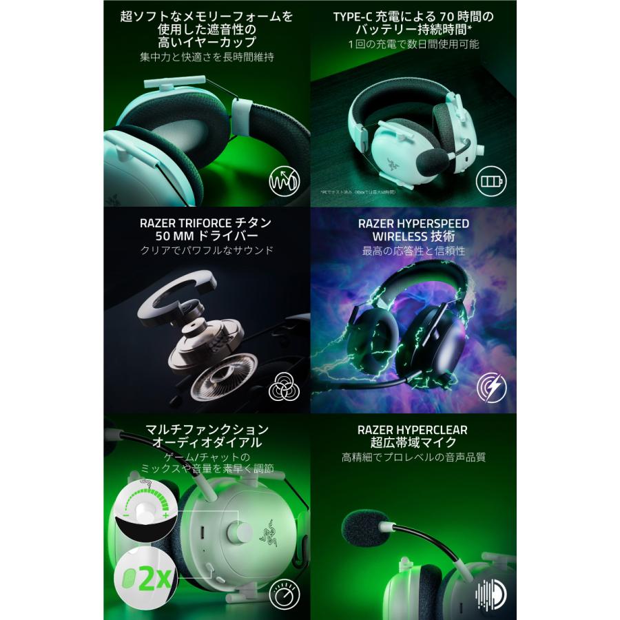 Razer（レイザー） Razer BlackShark V2 Pro for Xbox Windows Sonic