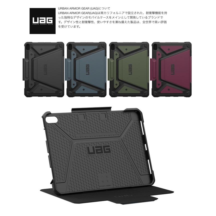 UAG ユーエージー 11インチ iPad Air M3 2025 / M2 2024 METROPOLIS SE メトロポリス 耐衝撃 フォリオケース オリーブ UAG-IPDA11M2-FSE-OL | URBAN ARMOR GEAR | 02