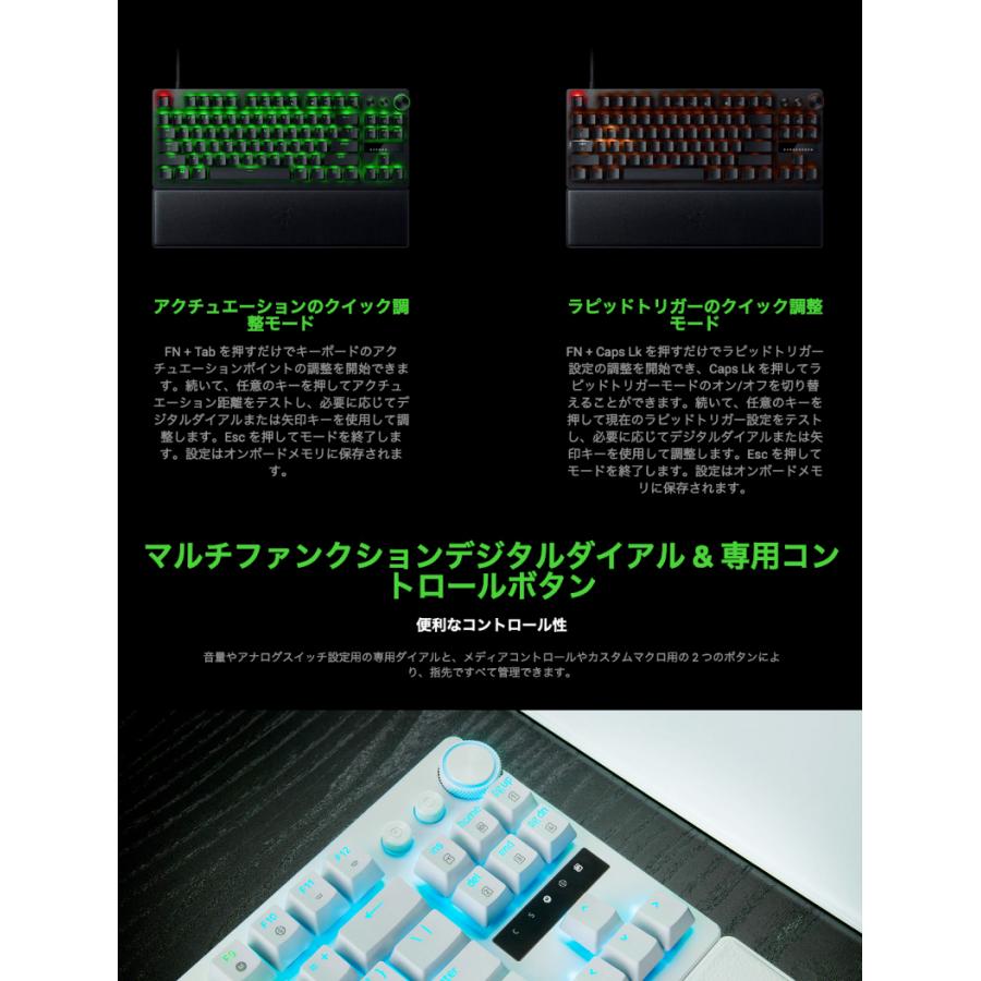 Razer（レイザー） Razer Huntsman V3 Pro Tenkeyless 英語配列 有線