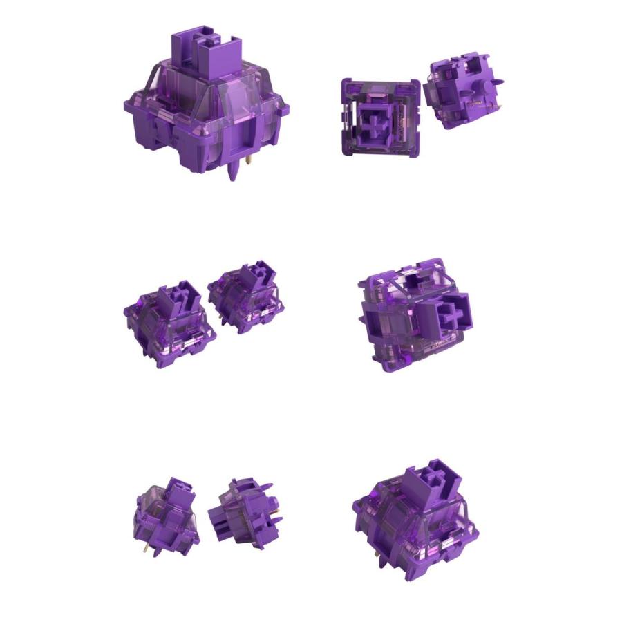 Akko アッコ V3 Lavender Purple Pro スイッチ 第3世代 押下圧40gf