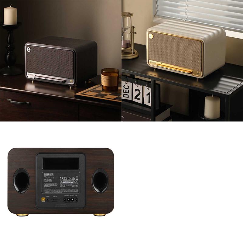 Edifier エディファイア D32 Bluetooth 5.3 テーブルトップワイヤレススピーカー ブラック ED-D32-BK ネコポス不可 Edifier エディファイア D32 Bluetooth 5.3 テーブルトップワイヤレススピーカー ブラック ED-D32-BK ネコポス不可