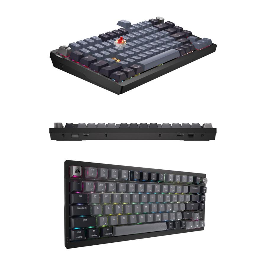CORSAIR Corsair K65 PLUS WIRELESS 英語配列75% Red ワイヤレス 