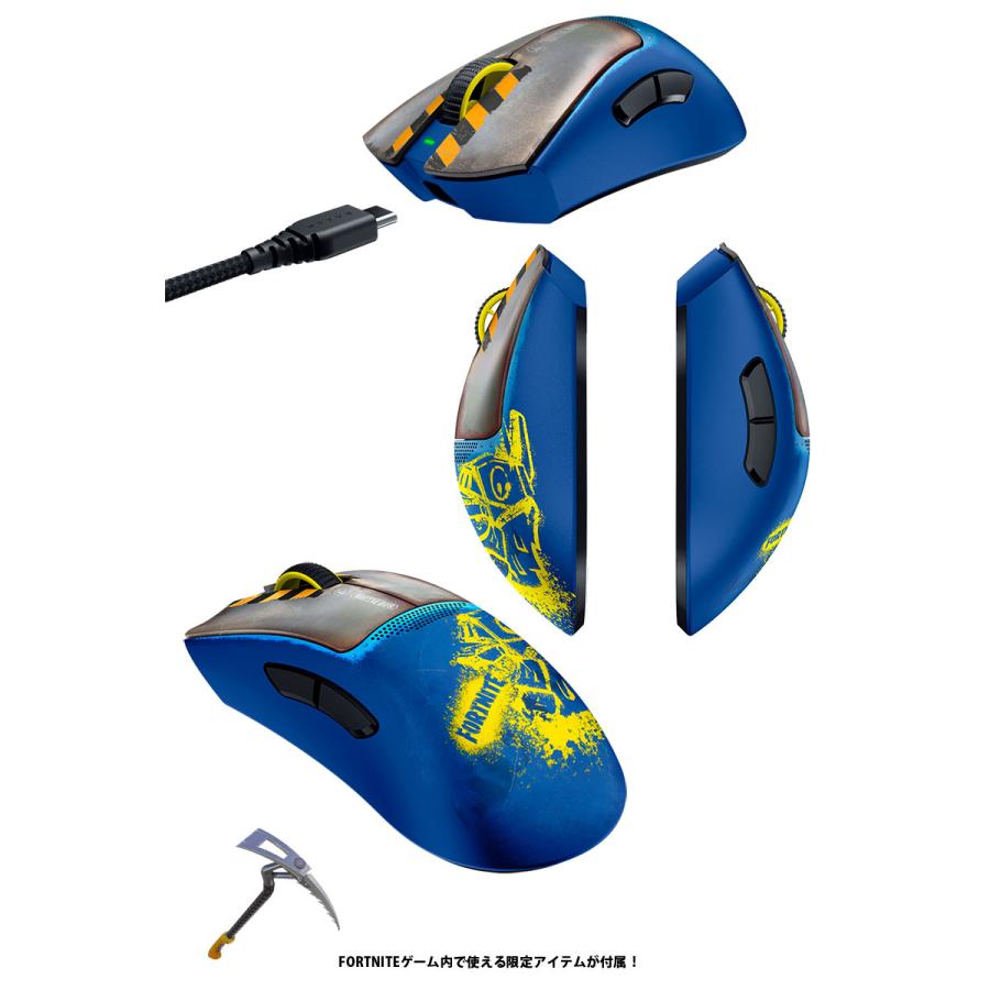 DeathAdder Razer V3 Pro Fortnite Edition 有線 / 2.4GHz ワイヤレス 