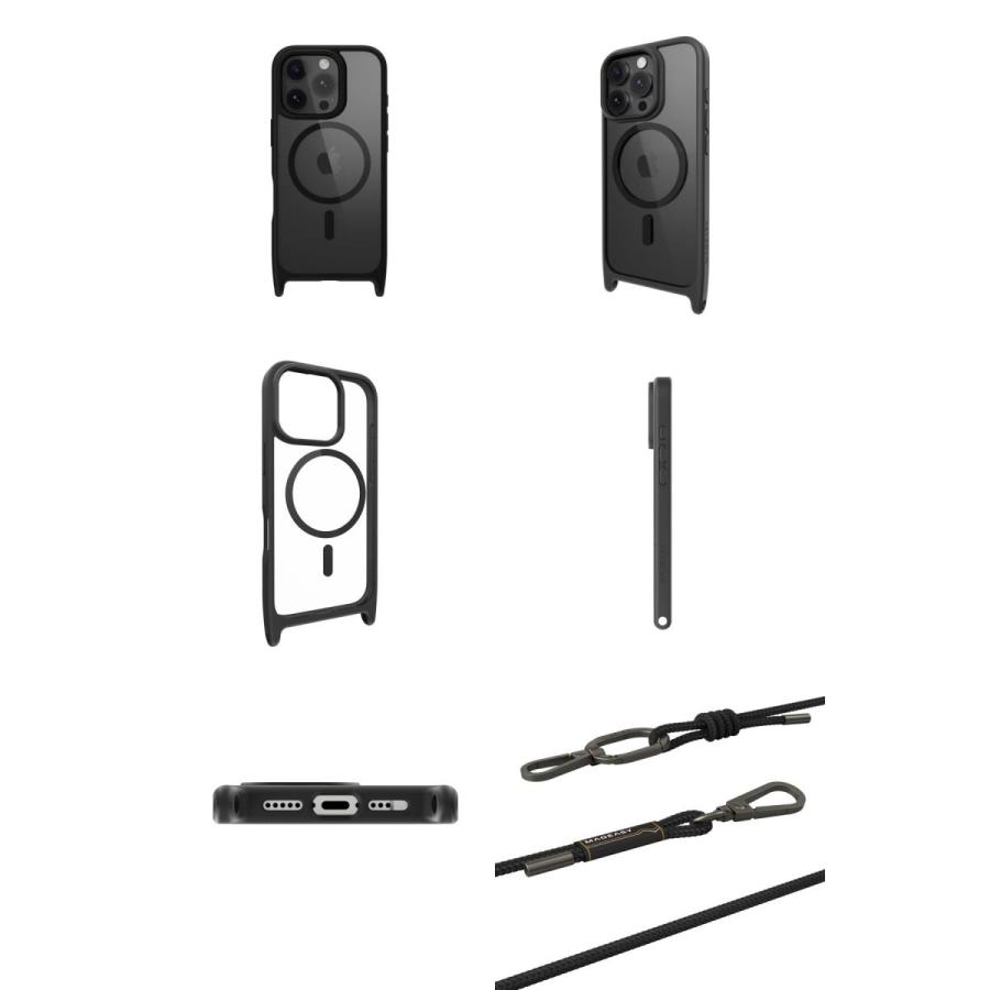 MAGEASY マグイージー iPhone 16 Pro Roam M MagSafe対応 ストラップ