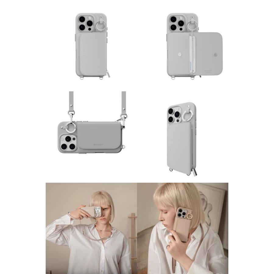 【新品】MagEasy マグイージー iPhone 16 Pouch M MAGEASY マグイージー iPhone 16 Pro Pouch M MagSafe対応 カード収納