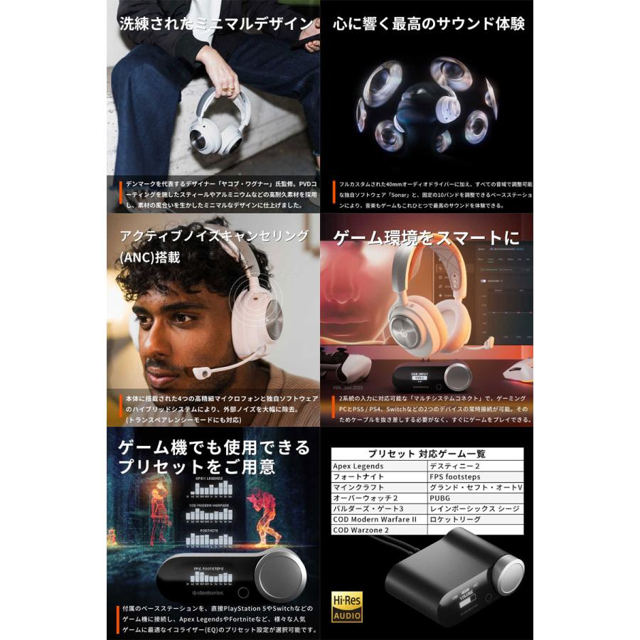 SteelSeries（スティールシリーズ） SteelSeries Arctis Nova Pro