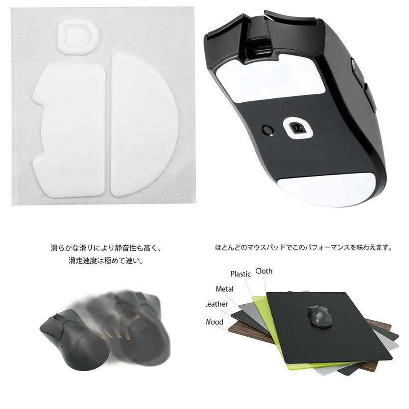 Team GRAPHT チームグラフト PTFE製 Razer Viper V3 Pro用