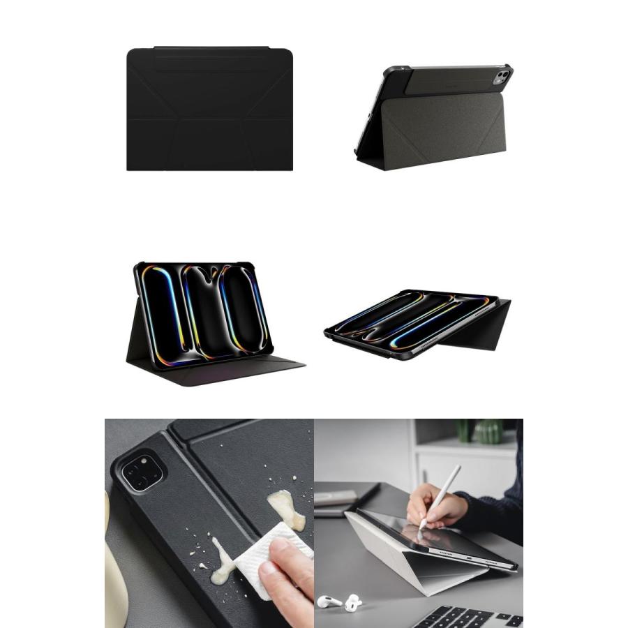 MagEasy マグイージー 11インチ iPad Pro M5 2025 / M4 2024 LIFT Folio Case Black ME_PPECSPLLF_BK | MAGEASY | 01