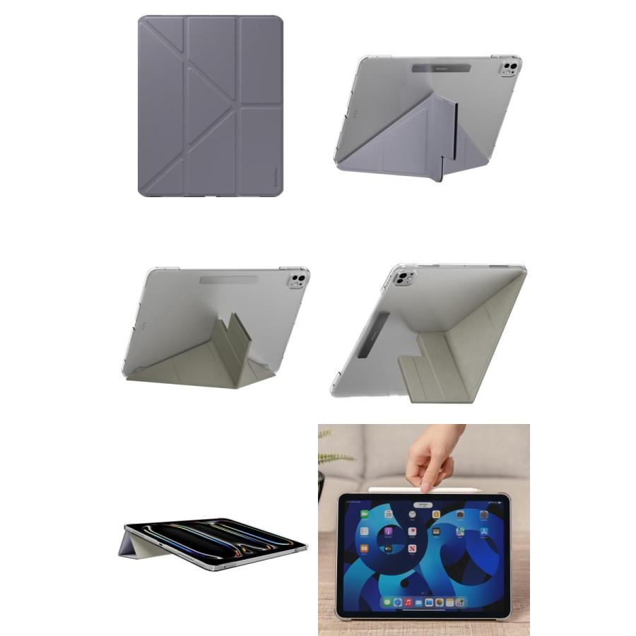SwitchEasy スイッチイージー 13インチ iPad Pro M5 2025 / M4 2024 Origami Nude 手帳型ケース Alaskan Blue SE_PPFCSPL5O_AB | SwitchEasy | 01